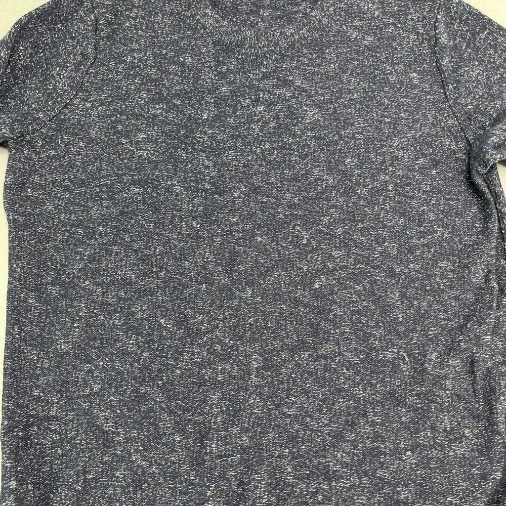 Banana Republic Blue Crewneck Sweater Made with Italian Yarn Size Large